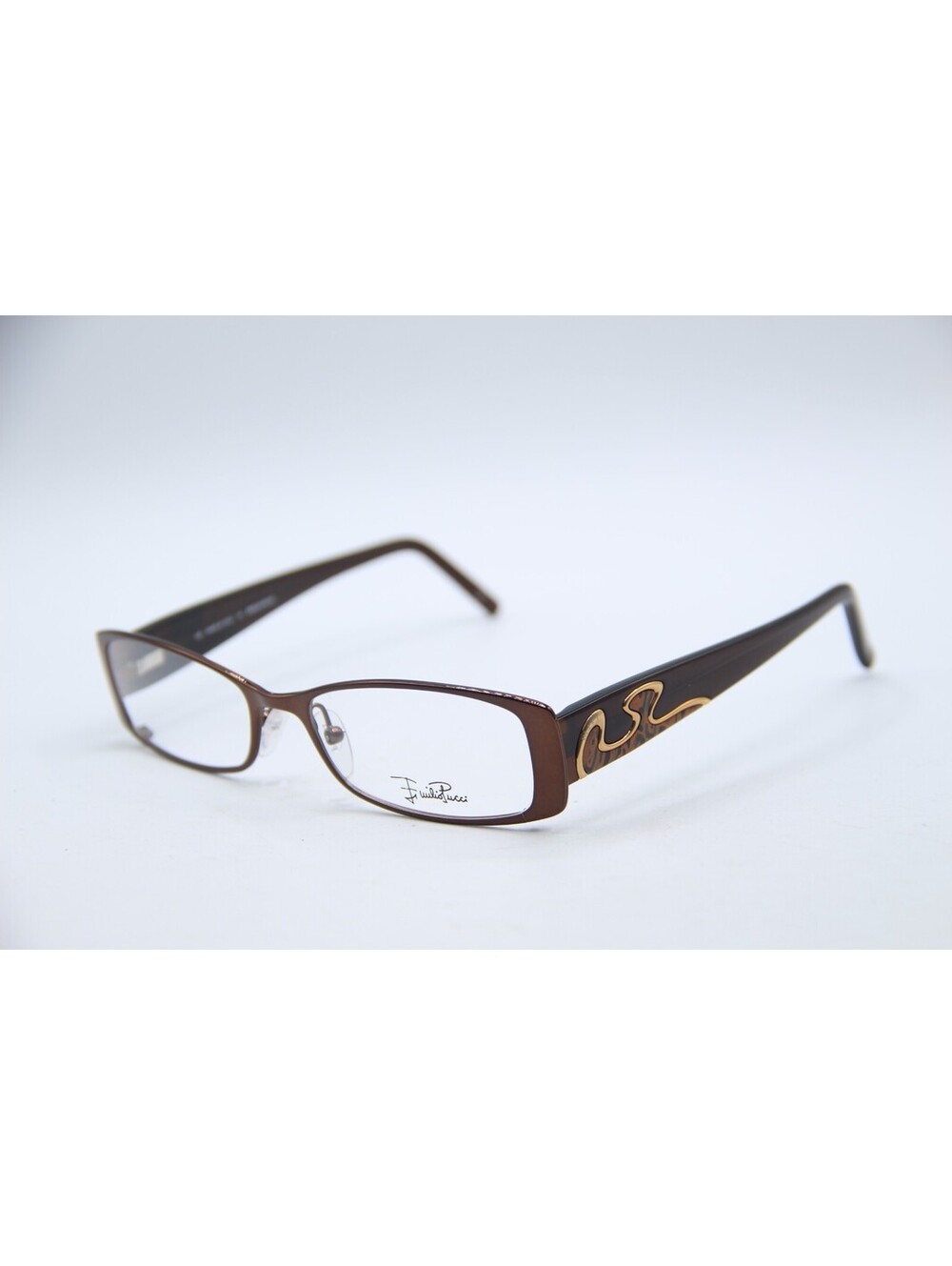 Emilio Pucci Ep2131 207 Brown Authentic Eyeglasses 52-17-135